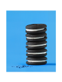 Nutrigold gluten free chocolate sandwich cookies with vanilla in a packaging of 125g