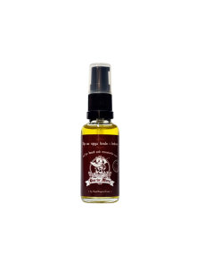 KMT bio cosmetics beard and mustache oil in a spray bottle of 30ml