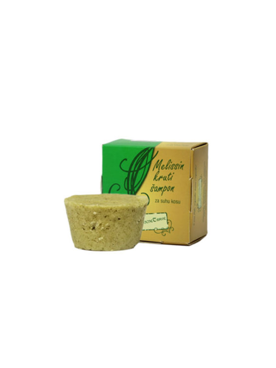 KMT bio cosmetics hard soap for dry hair in a cardboard packaging of 40g