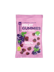 Bombus 100% fruity blackcurrant gummies in a packaging of 35g