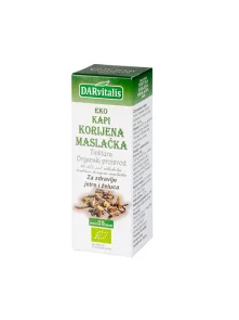 DARvitalis organic dandelion tincture drops in a cardboard packaging of 50ml