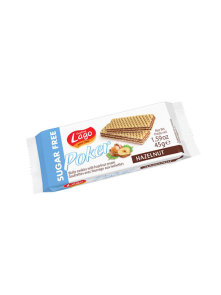 Mini Hazelnut Wafers - Sugar Free 45g Lago