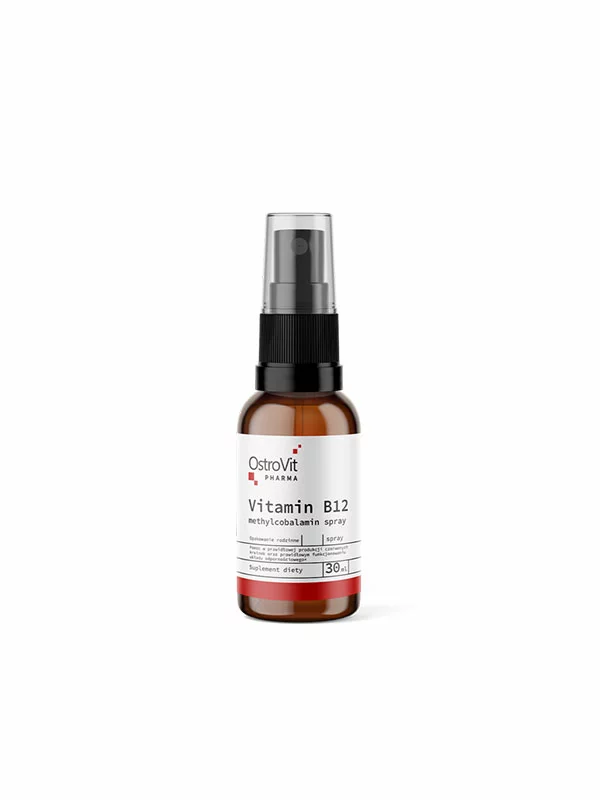 Ostrovit Vitamin B12 Methylcobalamin Spray in a bottle of 30ml