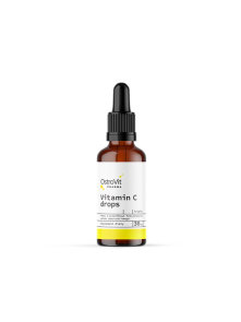 Ostrovit vitamin C drops in a packaging containing 30ml