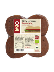 Mini Vegan Burgers - Organic 4x40g Kato