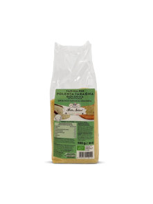 Pasta Natura gluten free and organic polenta taragna in a transparent packaging of 500g