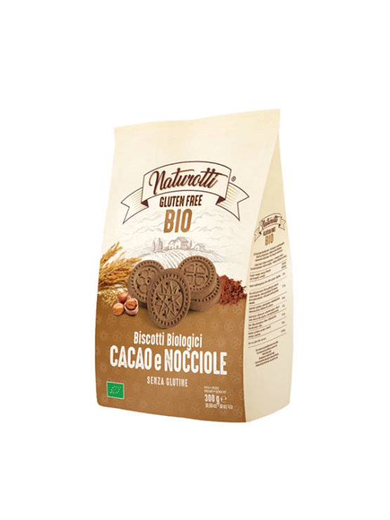 Pasta Natura gluten-free cocoa & hazelnut biscuits in a packaging of 250g