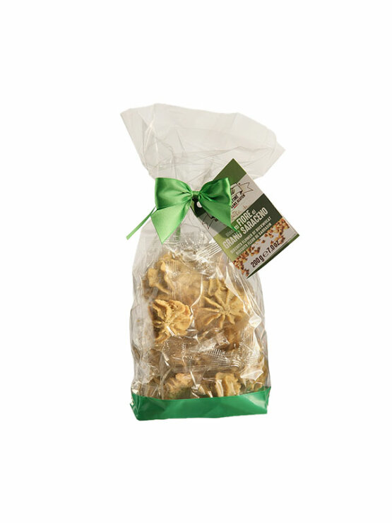 Pasta Natura gluten-free organic buckwheat biscuits in a packaging of 250g