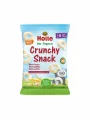 Holle organic crunchy snack from rice and lentils in a packaging of 25g
