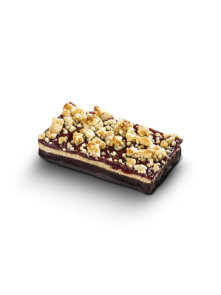 Rosengarten organic plum crumble slices 18 x 75g