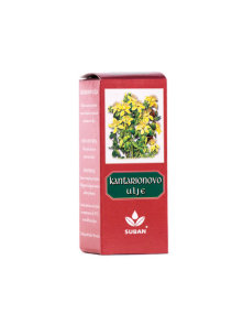 Suban Saint John's wort oil in a red cardboard packaging of 60ml