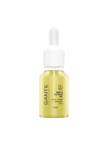 Sante nail and cuticle oil in a transparent glass bottle of 15ml
