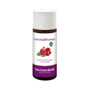 Taoasis organic pomegranate base oil in a packaging of 50ml