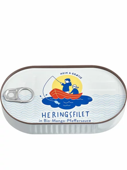 Hein & Graetje herring fillets in mango sauce