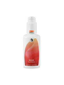 Martina Gebhardt Naturkosmetik moisturizing face lotion with rose in a spray bottle of 100ml