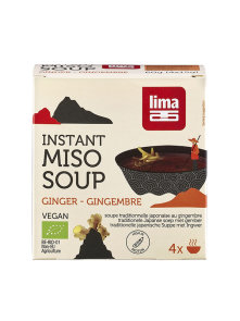 Instant Miso Soup - Ginger 60g LIma