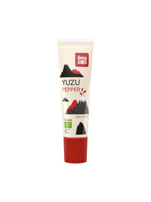 Yuzu organic chilli paste in a 30g tube of