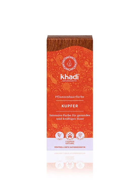 Khadi Natural Hair Colour | Copper - 100g | Healthy Food Factory