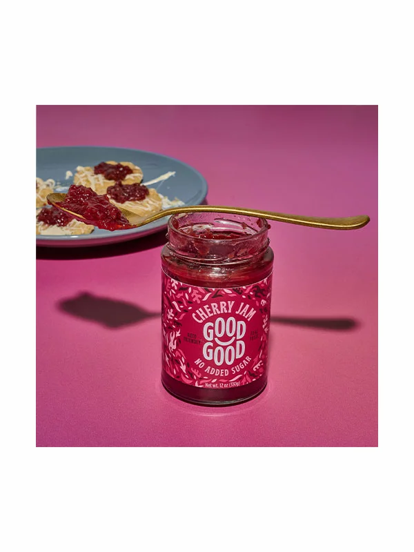 Cherry Jam - Stevia 330g Good Good