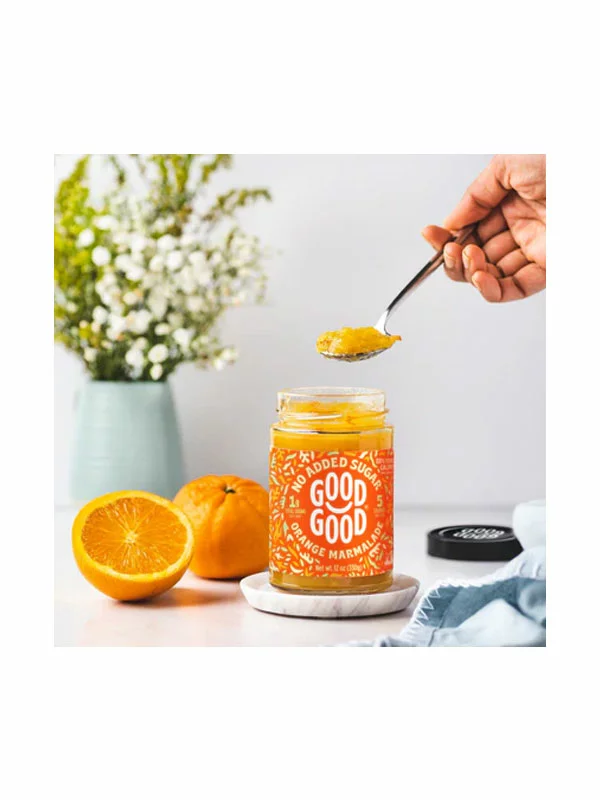 Orange Marmalade - Stevia 330g Good Good