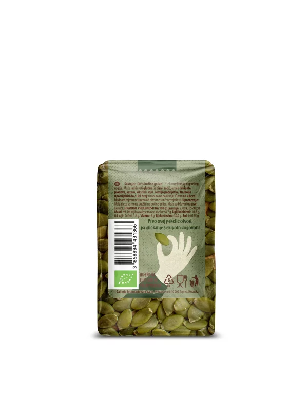 NutriGo - Pumpkin Seeds - Organic 100g Nutrigold