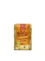 Nutrigold organic candied ginger in a transparent packaging of 100g