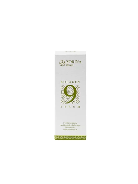 Zorina Mast collagen facial serum in a packaging of 30ml