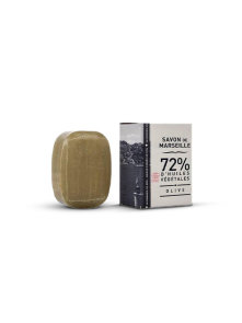 La Corvette Marseille hard soap with olive oil in a cardboard packaging of 50g