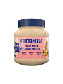 HealthyCo proteinella cookie dough spread in a 400g jar