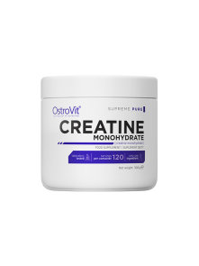 Ostrovit unflavoured supreme creatine monohydrate in a container of 300g