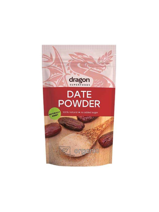 Dragon Superfoods organic date powder in a packaging of 250g