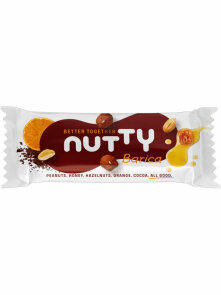 Better Together Gluten Free Snack Bar Peanuts, Honey, Hazelnuts, Orange & Cocoa - 50g Nutty BARica