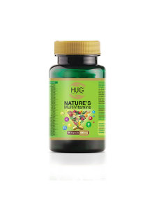 Hug Your Life NATURE'S MultiVitamins 60 capsules of 480mg in a dark bottle