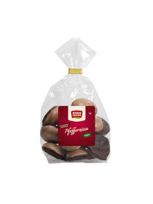 Rosengarten organic mini ginger spice cookies in a transparent packaging of 125g