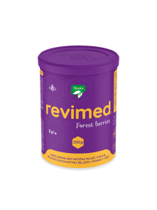 Revimed Lyophilised Royal Jelly & Iron - Stevia 250g Organic