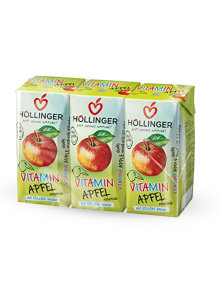Apple Juice - Organic 3x200ml Hollinger