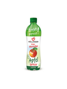 Hollinger lightly carbonated organic apple drink in a 500ml bottle