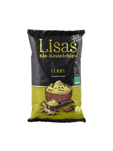Chips Curry - Organic 125g Lisas