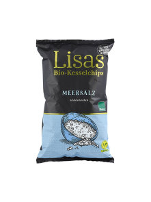 Potato Chips Sea Salt - Organic 125g Lisas