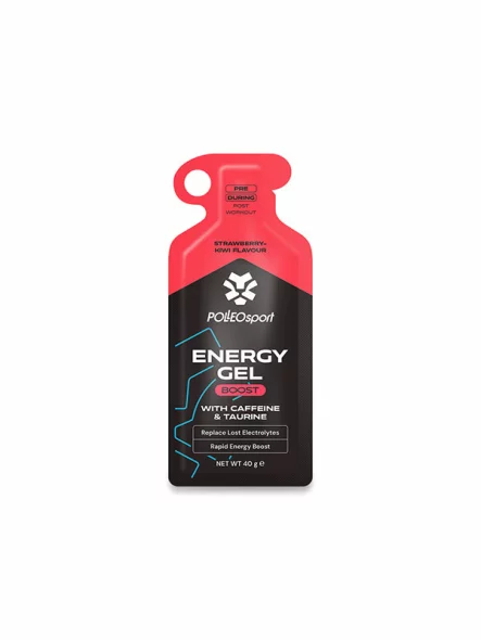 Energy Gel With Caffeine & Taurine - Strawberry & Kiwi 40g Proseries
