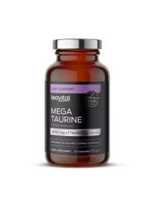 Taurine - 60 Capsules Leovital