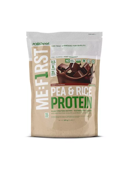 Vegan Pea & Rice Protein Powder - Chocolate 454g Me:First