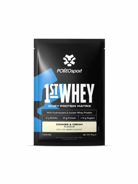 Whey Protein Powder - Cookies & Cream 30g Polleo Sport