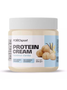 Polleo Sport protein cream spread with hazelnut and vanilla in a packaging of 200g