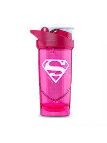 Pink Shieldmixer Shaker - Supergirl 700ml WB&DC