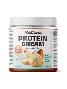 Proseries hazelnut and cocoa protein cream spread with almonds in a packaging of 250g