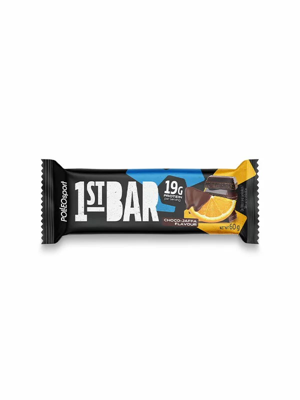 Me: First choco jaffa protein bar in a packaging of 60g
