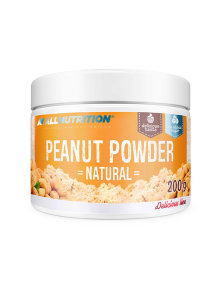 All Nutrition Original peanut powder in a plastic container of 200g