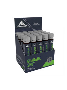 Guarana Shot - 20 Ampules x 25ml Multipower