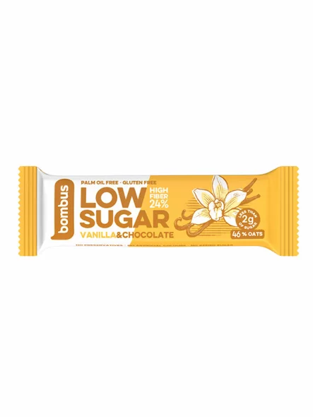 Low Sugar Bar - Vanilla 40g Bombus